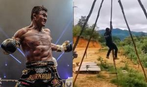 อยู่ดีๆก็ของขึ้น "บัวขาว" ออกอาการถึงขั้นปีนขึ้นชิงช้าสูง (คลิป)