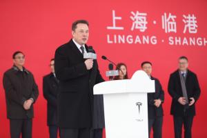 Elon Musk กล่าวในการเปิดตัวโรงงานใหม่ที่ประเทศจีน