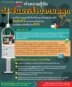 ทำความรู้จัก วัคซีนมะเร็งปากมดลูก
