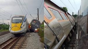 รถไฟชนกันที่มาเลเซีย ETS จากปาดังเบซาร์ ปะทะรถไฟชานเมือง บาดเจ็บ 1 ราย