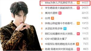 อ่านคอมเมนต์ชาวจีน หลังข่าว “ไมค์” ติดเทรนด์อันดับ 1 “เว่ยป๋อ” ซัด “ซาร่า” ทำเหมือนฝ่ายชายเป็นตู้เอทีเอ็ม
