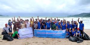 “จังซีลอน” เดินหน้าโครงการ “SAVE THE SEA” เก็บขยะมรสุมชายหาด