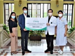 “เครื่องดื่มตราช้าง” สมทบทุนมูลนิธิ “รพ.ศิริราช”