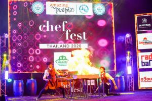 อิ่มอกอิ่มใจจาก “ผู้ชายสายหมี” "โอ๊ต -&amp;#8203; ป็อบ" ชวนอิ่มท้องไปกับเทศกาลอาหารที่ยิ่งใหญ่ของภาคเหนือ ในงาน Chef/Fest Thailand 2020