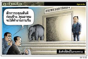 สิ่งศักดิ์สิทธิ์ในกระทรวง