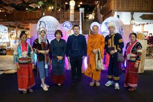 เมืองสุขสยาม ต้อนรับการท่องเที่ยวแห่งประเทศไทย (ททท.) งาน กาดหมั้ว คัวชาติพันธุ์