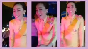 ชมคลิปจากกล้องประชาชน ในหลวง-พระราชินีทรงทักทายจับมืออย่างไม่ถือพระองค์