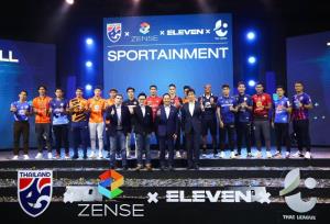 "เซ้นส์" ควง "ELEVEN SPORTS" ยิงสดไทยลีกทั่วโลก 8 ปี 12,000 ล้านบาท ผุดเกมส์โชว์?เอาใจแฟนบอล