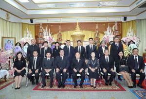 CAT เป็นเจ้าภาพงานสวดพระอภิธรรมศพมารดารองนายกรัฐมนตรี