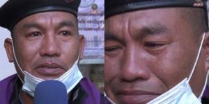 จากใจตำรวจควบคุมฝูงชน อยากให้คนไทยรักและสามัคคีกัน หลังต้องทิ้งครอบครัวมาปฏิบัติหน้าที่