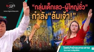 “กลุ่มเด็กเลว-ผู้ใหญ่ชั่ว”กำลัง“ล้มเจ้า!”