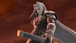 "เซฟิรอธ" โผล่ลงเกมต่อสู้ Smash Bros. เครื่องสวิตช์