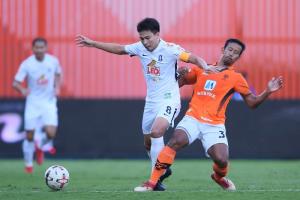ทีเด็ดลูกตั้งเตะ! บีจี บุก อัด ราชบุรี 4-1 นำโด่งจ่าฝูง