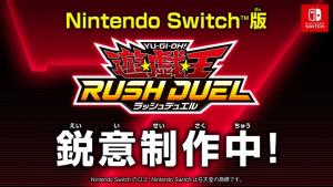 โคนามิส่งเกมดวลการ์ด "Yu-Gi-Oh! Rush Duel" ลงเครื่องสวิตช์