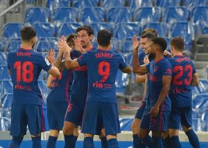 “ซิเมโอเน” ฉลองชัยเกมที่ 300 “แอต.มาดริด” บุกคว่ำโซเซียดัด 2-0
