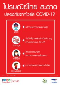 ไปรษณีย์ไทยย้ำทุกที่ทำการฯ สะอาด ปลอดภัยจากโควิด-19