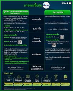 กสิกรไทยพร้อมเปิดรับจองซื้อหุ้น OR ผ่าน 2 ช่องทาง 24 ม.ค.ถึง 2 ก.พ.2564