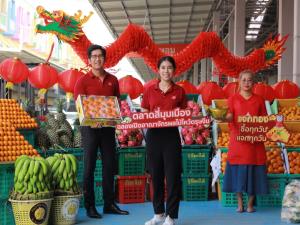 ตลาดสี่มุมเมือง “ฉลองเปิดอาณาจักรผลไม้ไหว้ตรุษจีน”  6-11ก.พ. นี้