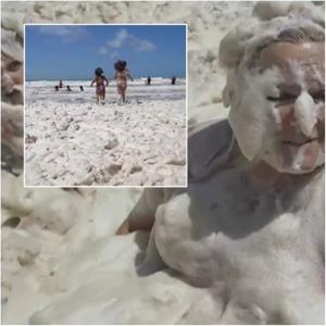 ทะเลโฟม! ฟองขาวเต็มพื้นชายหาดอาร์เจนตินา  ปรากฎการณ์ธรรมชาติที่มีแนวโน้มเกิดบ่อยขึ้น