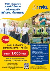 กฟผ.เตรียมจ้างนักศึกษาจบใหม่เพิ่มอีกกว่า 1,000 อัตรา สนองนโยบายรัฐ