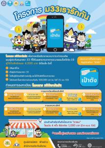 ครม.ไฟเขียว ม.33 เรารักกัน รับ 4,000 บาท ลงทะเบียน 21 ก.พ. - 7 มี.ค.