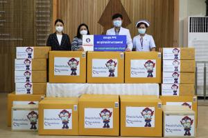 TIP มอบชุด PPE และอุปกรณ์การแพทย์ให้บุคลากร รพ.ธรรมศาสตร์เฉลิมพระเกียรติ สู้ COVID-19