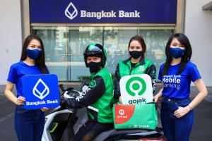GoJek ขยายความร่วมมือ ธ.กรุงเทพ เติมเงินเข้า GoPay ผ่านแอปบนมือถือ