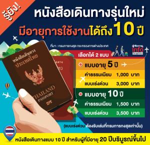 พาสปอร์ต 10 ปีมาแล้ววว! เอาใจนักเดินทางกันไปเลย