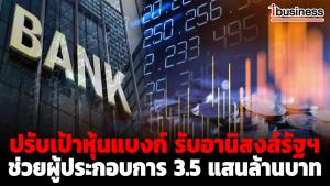 ปรับเป้าหุ้นแบงก์ รับอานิสงส์รัฐช่วยผู้ประกอบการ 3.5 แสนล้านบาท