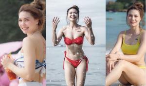 เดือดจัด! ลูกยางสาว "อ๋อม อนงค์พร" เสิร์ฟทูพีชที่เกาะล้าน