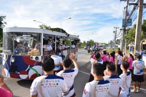วิ่งธงชาติไทยถึงชะอำ ชาวประจวบฯ-เพชรบุรี รวม 24 วัน วิ่งสะสมระยะทางแล้ว 1,830 กม.
