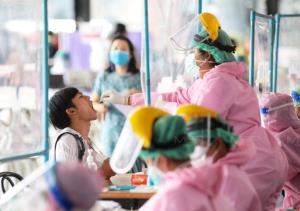 นนทบุรีหนักหน่วง! ติดโควิด-19 พุ่ง 176 ราย ติดทุกอำเภอ ทั้งหมดสัมผัสกับผู้ป่วยโดยตรง พื้นที่เสี่ยงหลายแห่ง