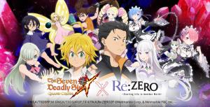 เกมมือถือ "อัศวิน 7 บาป" ปะทะ "Re:ZERO" พร้อมให้เล่นแล้ววันนี้!