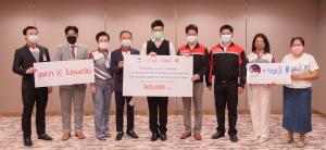 ไปรษณีย์ไทยเข้าร่วมโครงการ ‘ข้าวแสนกล่อง’ แจกจ่ายชุมชนแออัด