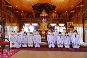 กรมพัฒนาชุมชนทอดผ้าป่าน้อมนำพระกรุณา "กรมสมเด็จพระเทพฯ" ถวายผ้าไตรพระราชทาน