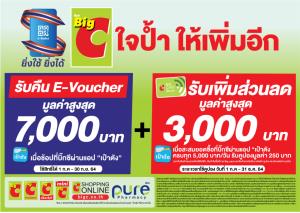 บิ๊กซีรับนโยบายโครงการ “ยิ่งใช้ยิ่งได้”
