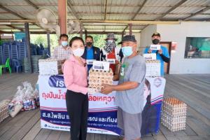 ศปฉ.พปชร.พร้อม “ส.ส.ไพลิน”ให้กำลังใจผู้ประสบวาตภัย ต.แหลมฟ้าผ่า สมุทรปราการ