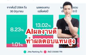 จิตตะ เวลธ์เปิดกองหุ้นจีน ชูจุดเด่น AI ผลงานดีสร้างกำไร
