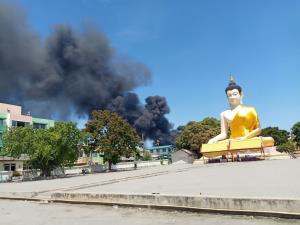 “อนุชา” กำชับพศ.ลงพื้นที่สำรวจความเสียวัดจากเหตุไฟไหม้โรงงานพลาสติก