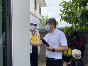 พฤกษาร่วมกับ วสท.ลงพื้นที่ตรวจสอบโครงสร้างบ้าน-เร่งช่วยเหลือลูกบ้าน จากเหตุโรงงานระเบิดกิ่งแก้ว