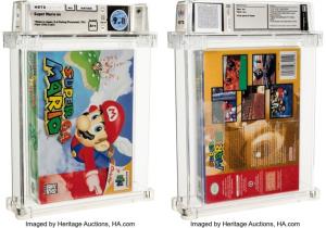 สภาพเทวดา! ตลับเกม "Super Mario 64" ทำสถิติประมูลทะลุ 50 ล้านบาท