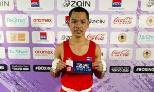 "ธิติสรรค์" กำปั้นดาวรุ่งเอ็นฉีกหนัก จำใจถอนแข่งโอลิมปิก
