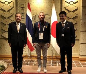 รมต.กีฬาร่วมพิธีเปิดโอลิมปิกเกมส์ โตเกียว 2020