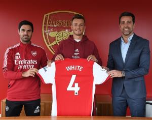"อาร์เซนอล" คอนเฟิร์มเซ็น "ไวท์" 50 ล้านปอนด์ สวมเสื้อเบอร์ 4
