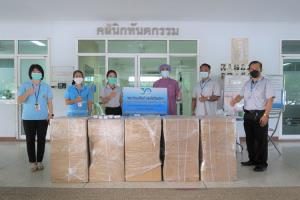 แทปไลน์ มอบเครื่องผลิตออกซิเจนและเครื่องวัดออกซิเจนปลายนิ้ว ให้แก่โรงพยาบาลลำลูกกา ฝ่าวิกฤตโควิด-19