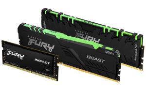 Kingston เพิ่มซับแบรนด์ Kingston Fury ผลิตภัณฑ์หน่วยความจำ เจาะกลุ่มเกมเมอร์
