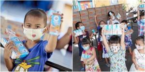 นมล้านกล่องจากโฟร์โมสต์ สู่ล้านรอยยิ้มของเด็กไทย
