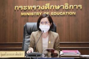“ตรีนุช” จี้ สพฐ.-สอศ.ขจัดเครียดเรียนออนไลน์