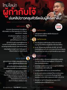 ไทม์ไลน์!! ผู้กำกับโจ้ ปมคลิปฉาวคลุมหัวรีดเงินผู้ต้องหาดับ
