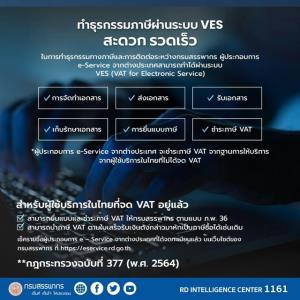 สรรพากรพร้อมเก็บภาษี e-Service 1 ก.ย.นี้ ติดปีกผู้ประกอบการไทยแข่งขันอย่างเป็นธรรม